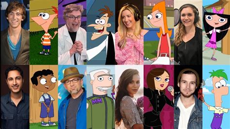 phineas and ferb voice cast